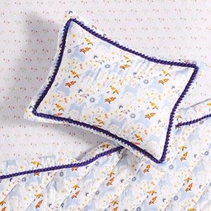 Anthropologie Toddler Bedding Set